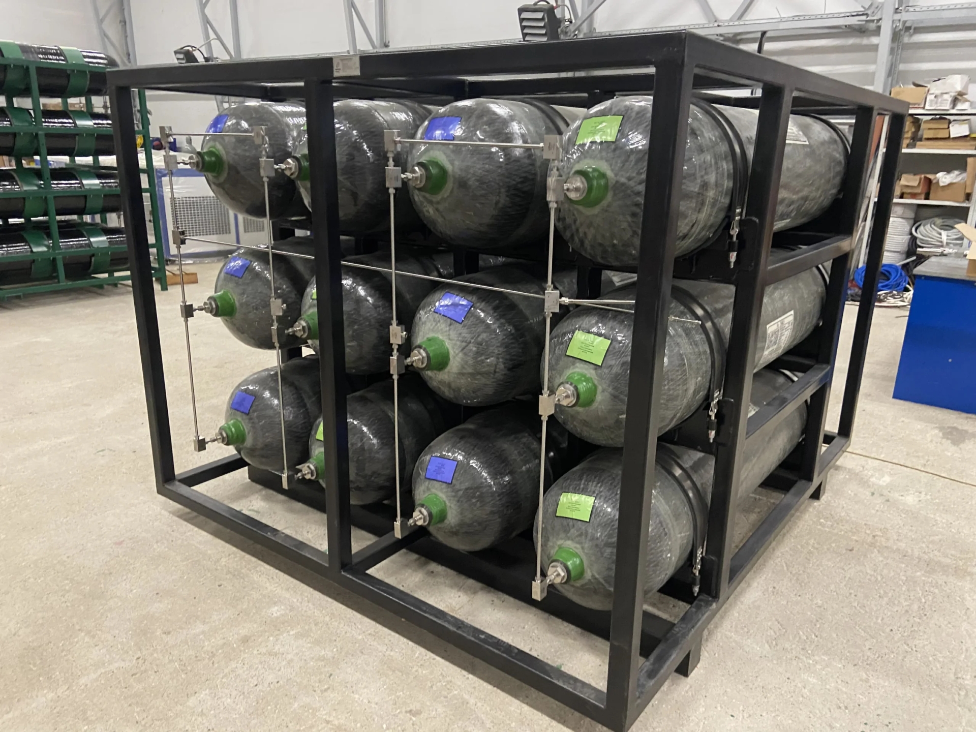 Блок баллонов до 45 МПа