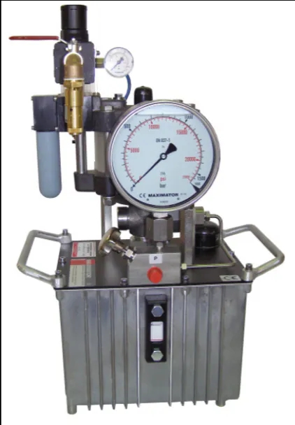 ГИДРАВЛИЧЕСКАЯ СТАНЦИЯ MAXIMATOR 1500 OiL