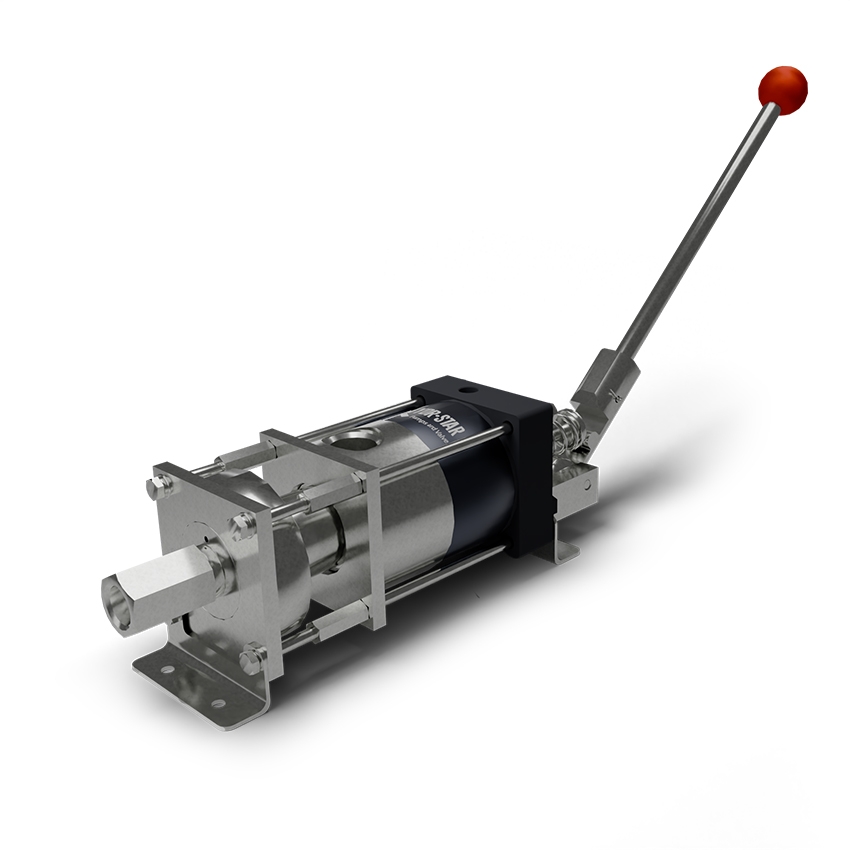 Насос HYDR-STAR AHP03-1S-5-H с ручным дублёром