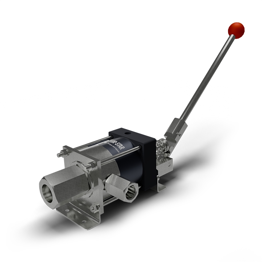 Насос HYDR-STAR AHP03-1S-7-H с ручным дублёром