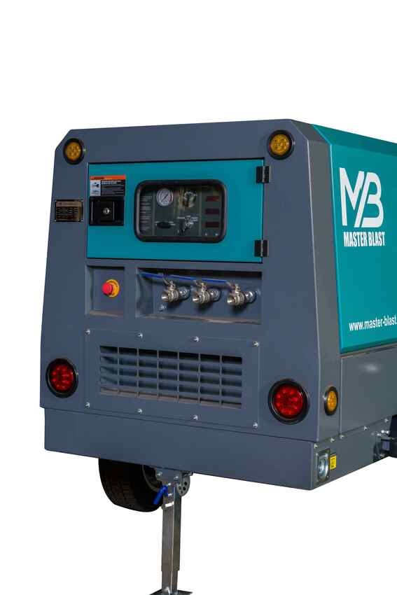 Винтовой дизельный компрессор Master Blast MB-185D-7