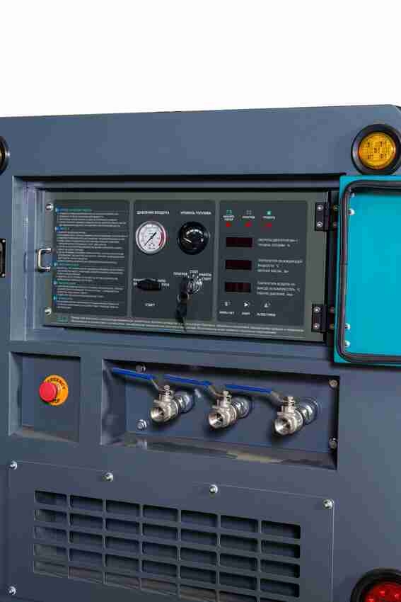 Винтовой дизельный компрессор Master Blast MB-185D-7