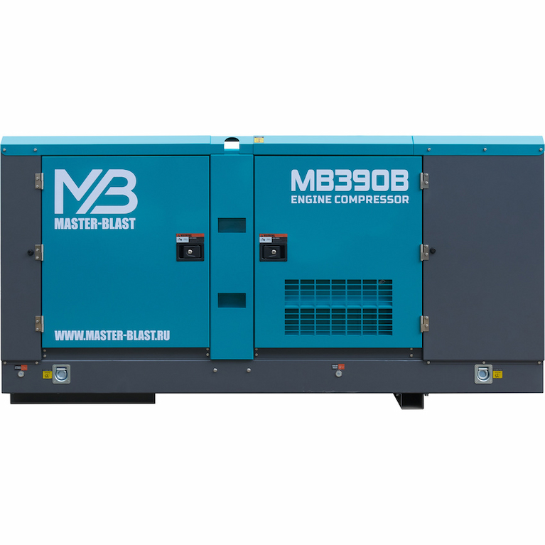 Винтовой дизельный компрессор Master Blast MB-390B-10