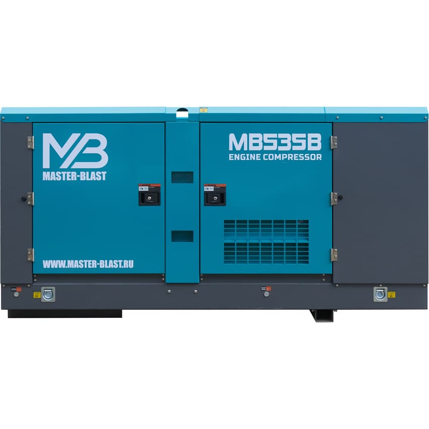 Винтовой дизельный компрессор Master Blast MB-535B-10