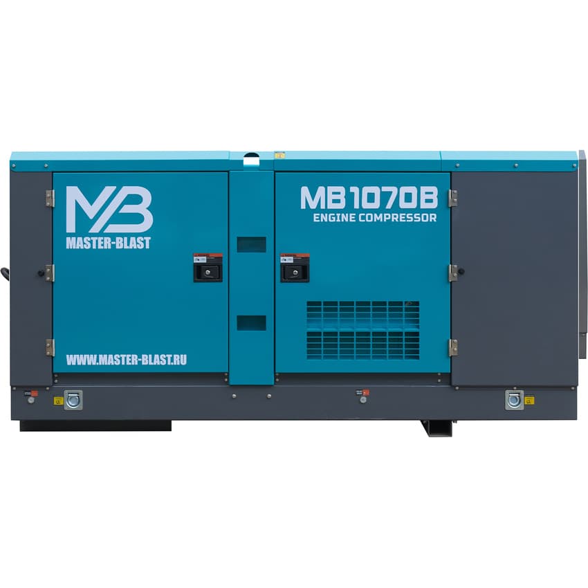 Винтовой дизельный компрессор Master Blast MB-1070B-25