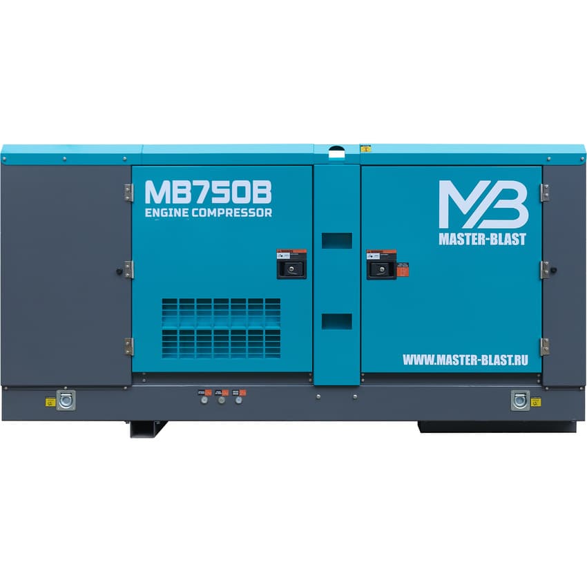 Винтовой дизельный компрессор Master Blast MB-750B-12