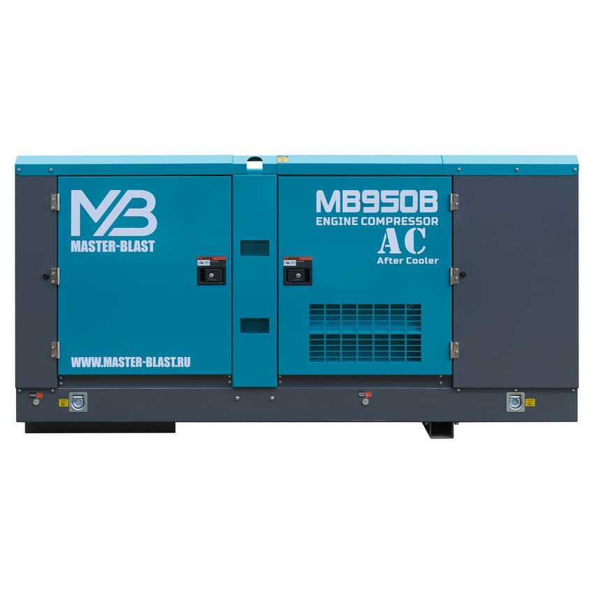 Винтовой дизельный компрессор Master Blast MB-950B-10