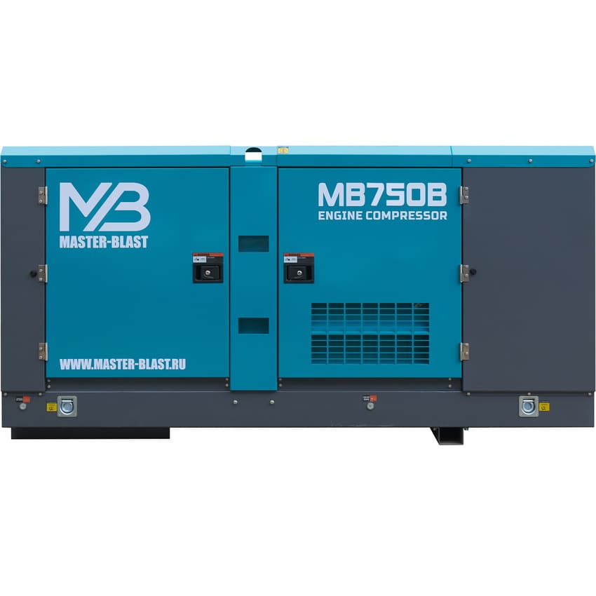 Винтовой дизельный компрессор Master Blast MB-750B-12