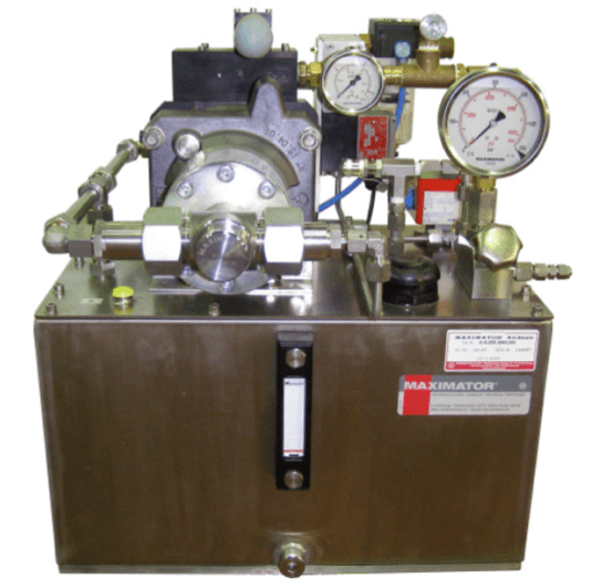 ГИДРАВЛИЧЕСКАЯ СТАНЦИЯ MAXIMATOR 410 Gazolin