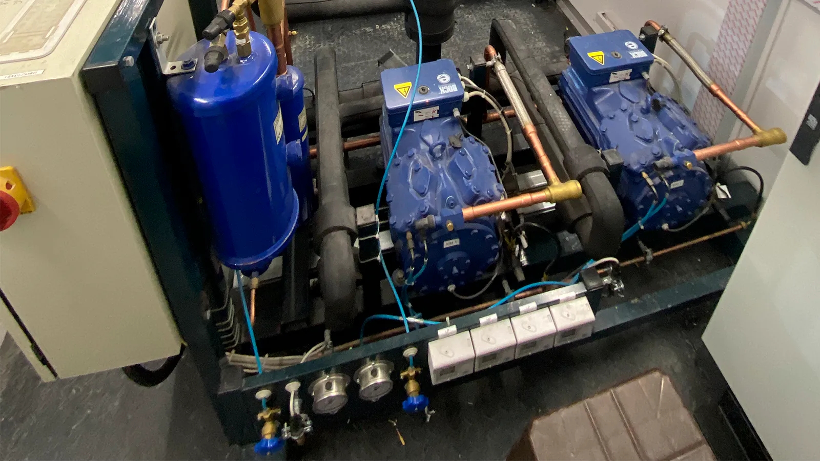 Азотный привод + холодильная машина водородной заправочной станции "Снежинка"