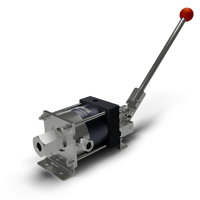 Насос HYDR-STAR AHP03-1S-12-H с ручным дублёром