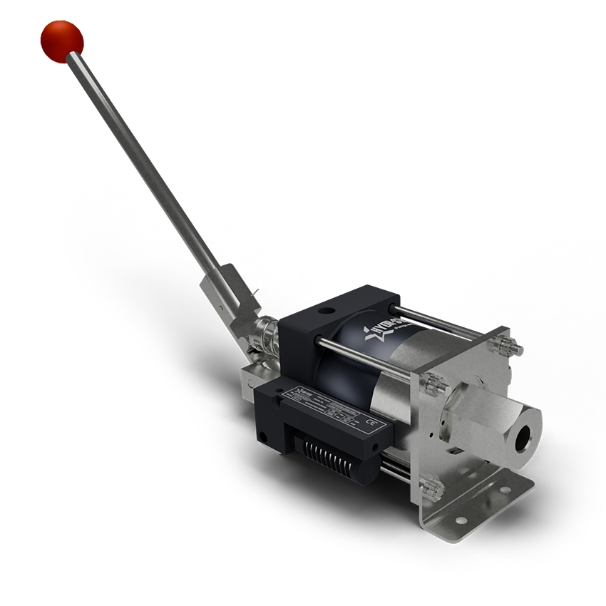 Насос HYDR-STAR AHP03-1S-12-H с ручным дублёром