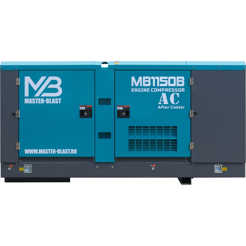 Винтовой дизельный компрессор Master Blast MB-1150B-30
