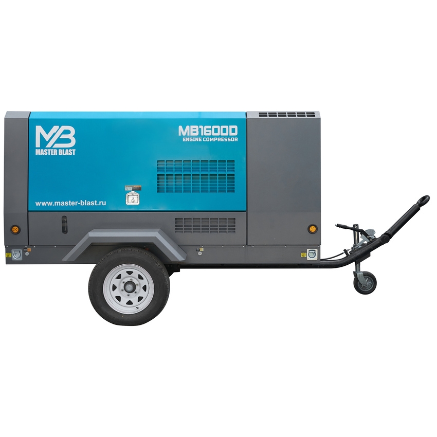 Винтовой дизельный компрессор Master Blast MB-1600D-17