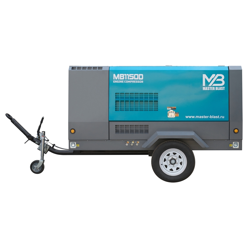 Винтовой дизельный компрессор Master Blast MB-1150D-30