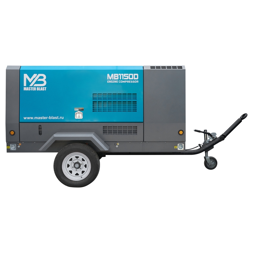 Винтовой дизельный компрессор Master Blast MB-1150D-30