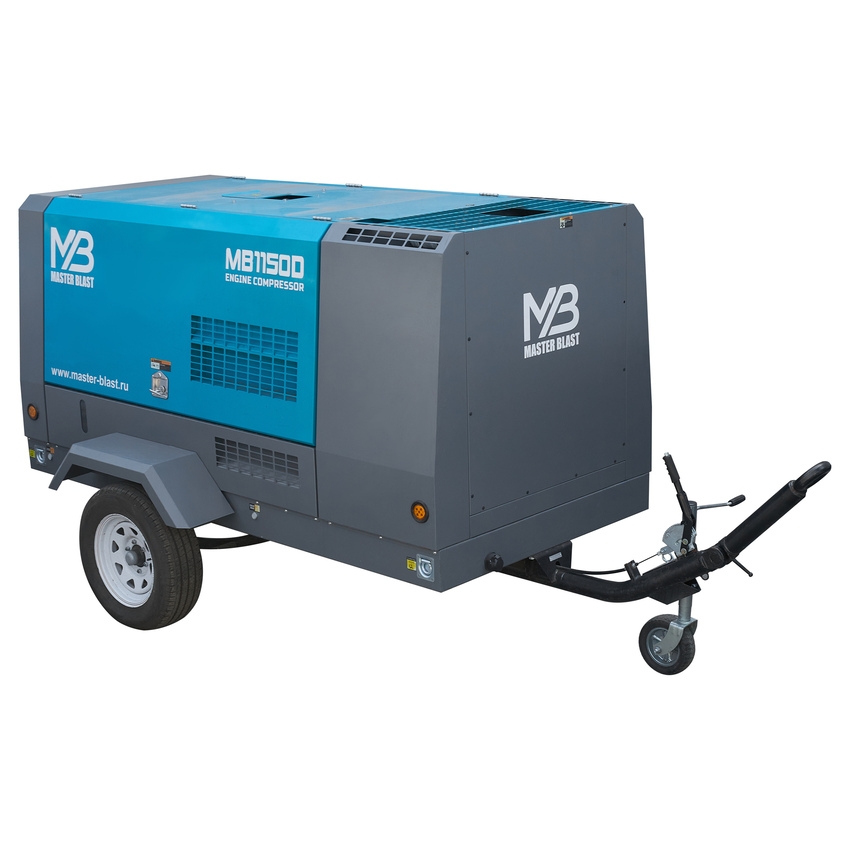 Винтовой дизельный компрессор Master Blast MB-1150D-30