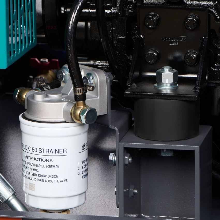 Винтовой дизельный компрессор Master Blast MB-185B-7+AC