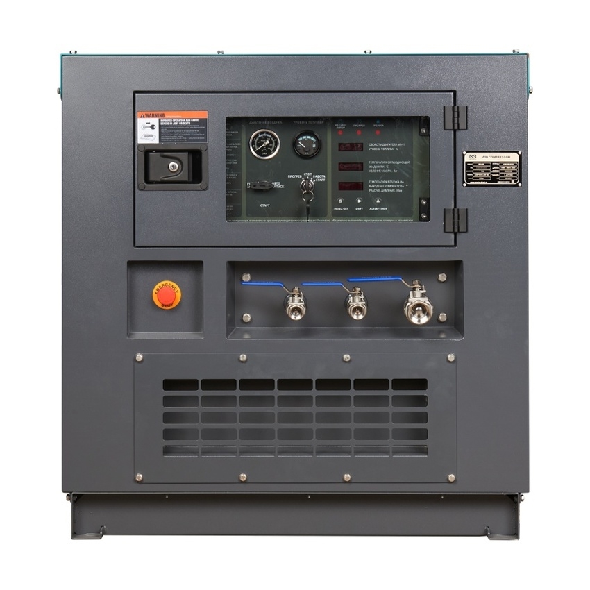 Винтовой дизельный компрессор Master Blast MB-185B-7+AC
