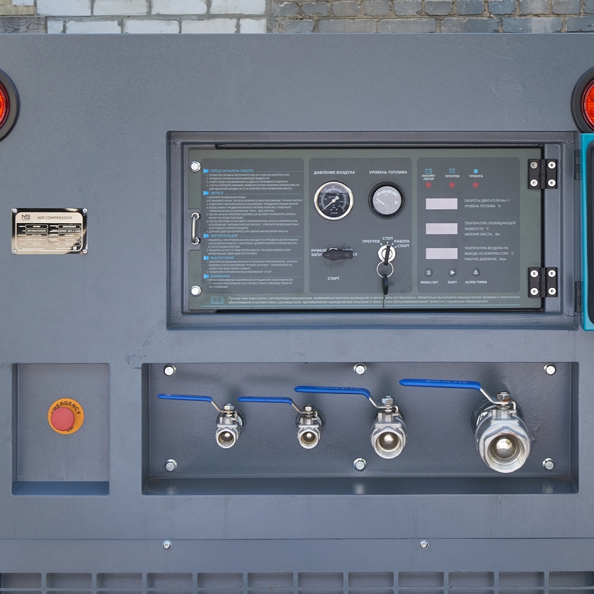 Винтовой дизельный компрессор Master Blast MB-390D-15