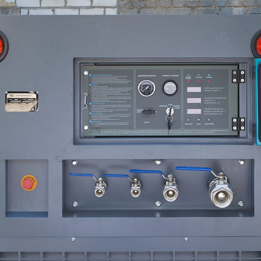 Винтовой дизельный компрессор Master Blast MB-535D-10