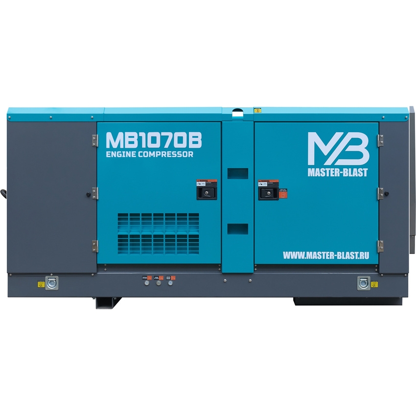 Винтовой дизельный компрессор Master Blast MB-1070B-25