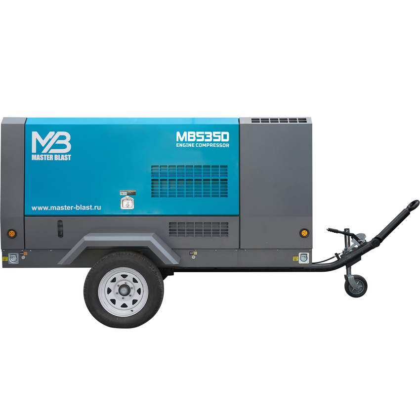 Винтовой дизельный компрессор Master Blast MB-535D-10