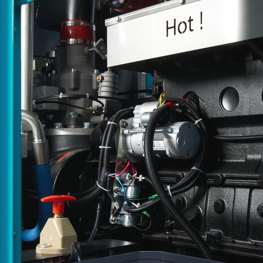 Винтовой дизельный компрессор Master Blast MB-390B-10