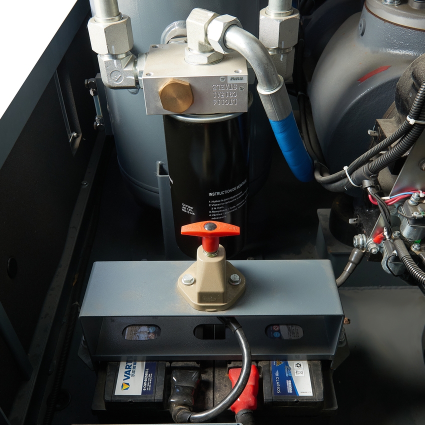 Винтовой дизельный компрессор Master Blast MB-390D-15