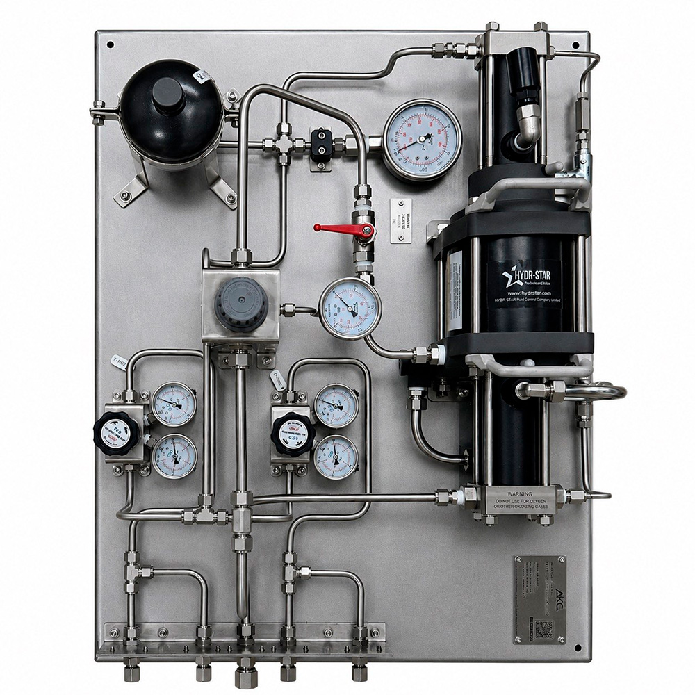газовый бустер (мультипликатор) HYDR-STAR AGB06-1T-7/15.